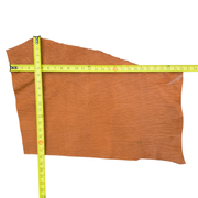 Terracotta Tan, 4-5 oz, 1-2 Sq Ft, Genuine Elephant Pieces, 3.0 Sq Ft | The Leather Guy