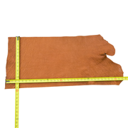 Terracotta Tan, 4-5 oz, 1-2 Sq Ft, Genuine Elephant Pieces, 3.5 Sq Ft | The Leather Guy