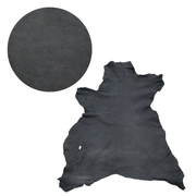 Black, 3-6 Sq Ft, 2-3 oz, Goat Hides, Suede / 5-6 Sq Ft | The Leather Guy