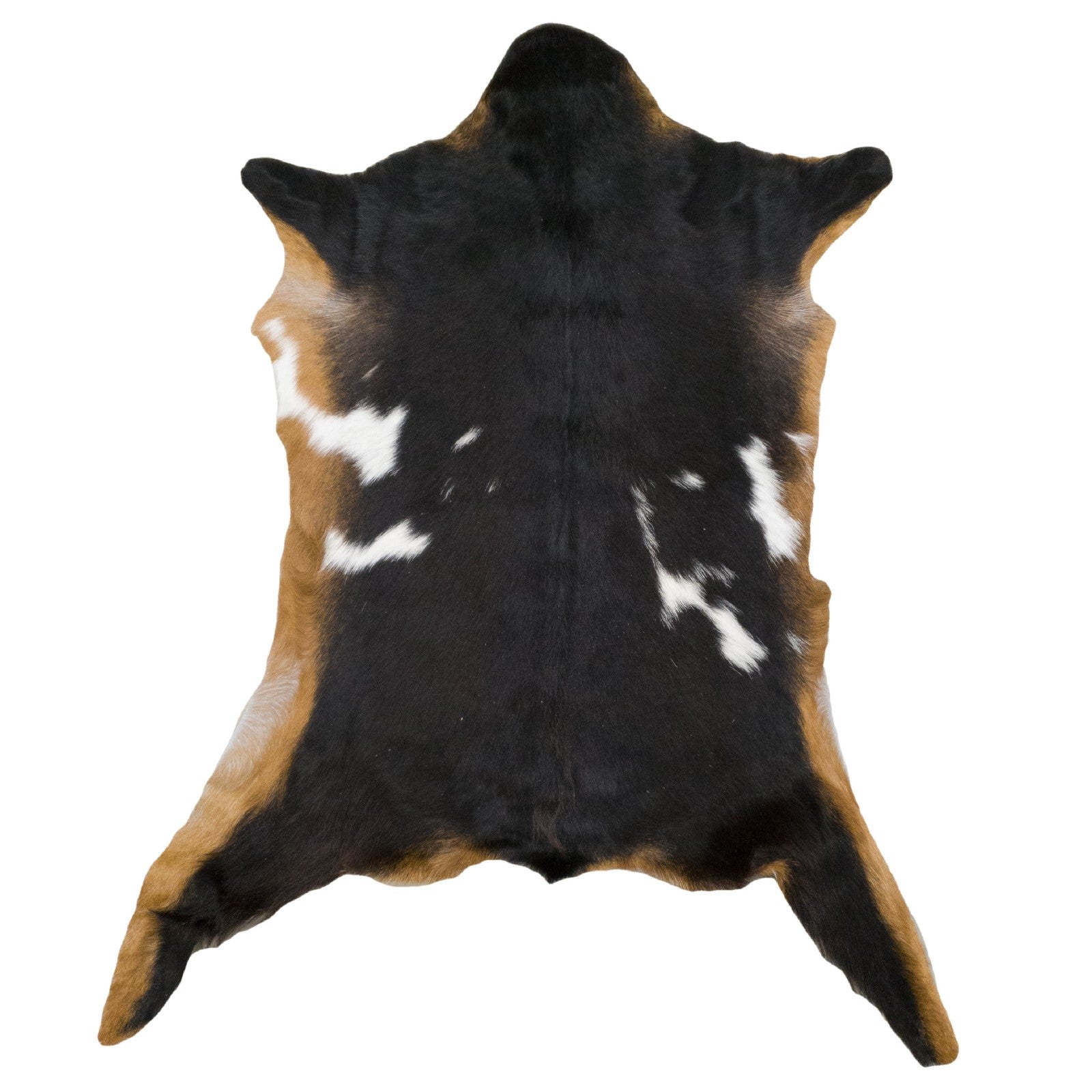 Tri-Color, Goatskin Rug, 8 | The Leather Guy