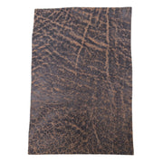 Genuine Elephant Nonstock Pre-cuts, 4.5-5.5 oz, Various Colors, Two-Tone Tan / 6.3" x 9.25" | The Leather Guy
