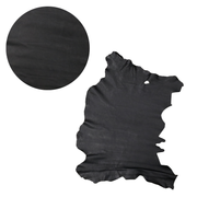 Chrome Tan Goat, 3-8 Sq Ft, 2-3 oz, Black / 3 Sq Ft | The Leather Guy