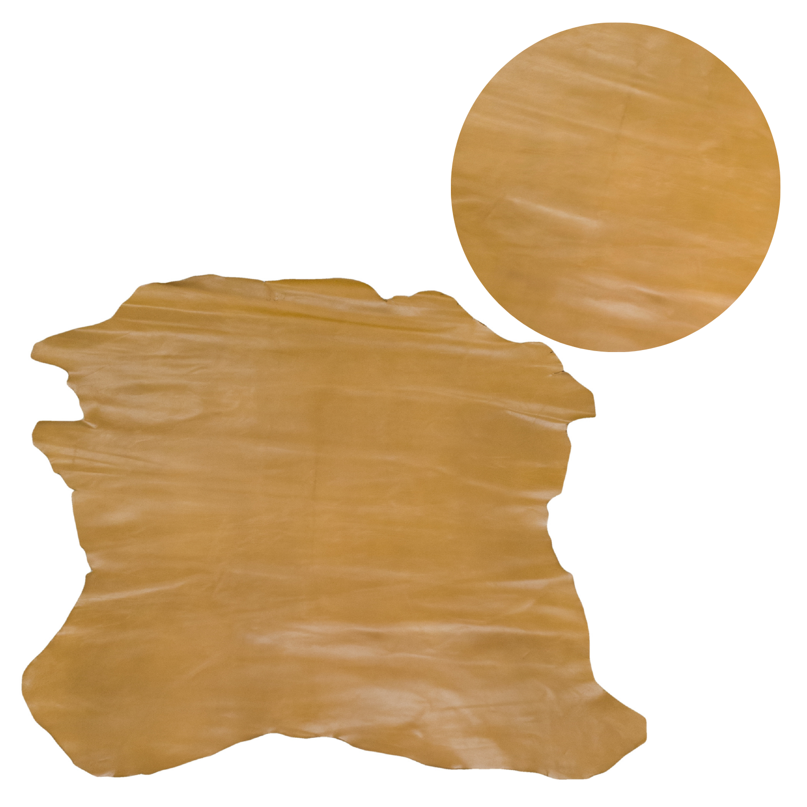 Colors, 5-10 Sq Ft, 1-2.5 oz, Cordovan Style Calf Hides, Light Brown / 7-8 Sq Ft | The Leather Guy