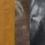 Colors, 5-10 Sq Ft, 1-2.5 oz, Cordovan Style Calf Hides, | The Leather Guy