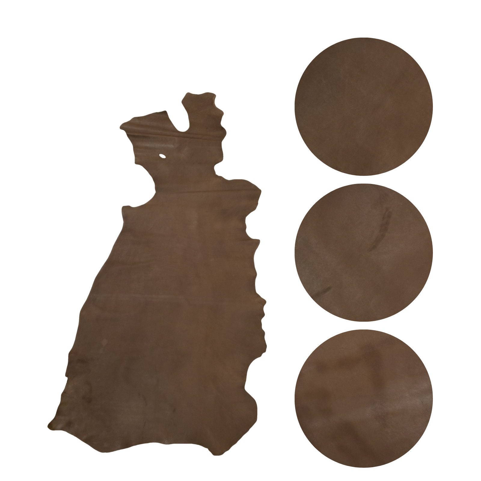 Utility Sides 3-7 oz, 9-29 Sq Ft, Cowhides, Chocolate (2-3oz) / 15-17 | The Leather Guy