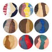 4pc Rustic Close Out Lamb Hide Bundle, 1.5-3 oz, | The Leather Guy