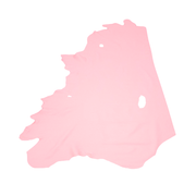Baby Pink Cowhide Leather – Pebble Grain 3–4 oz | Pasadena Perfect Pink, Side / 24 - 26 Low Grade | The Leather Guy