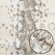 Scale Pattern Leather Pre-Cuts – 2–4 oz Fashion Leather | Limited Stock, Custard Spotted / 4 x 6 | The Leather Guy