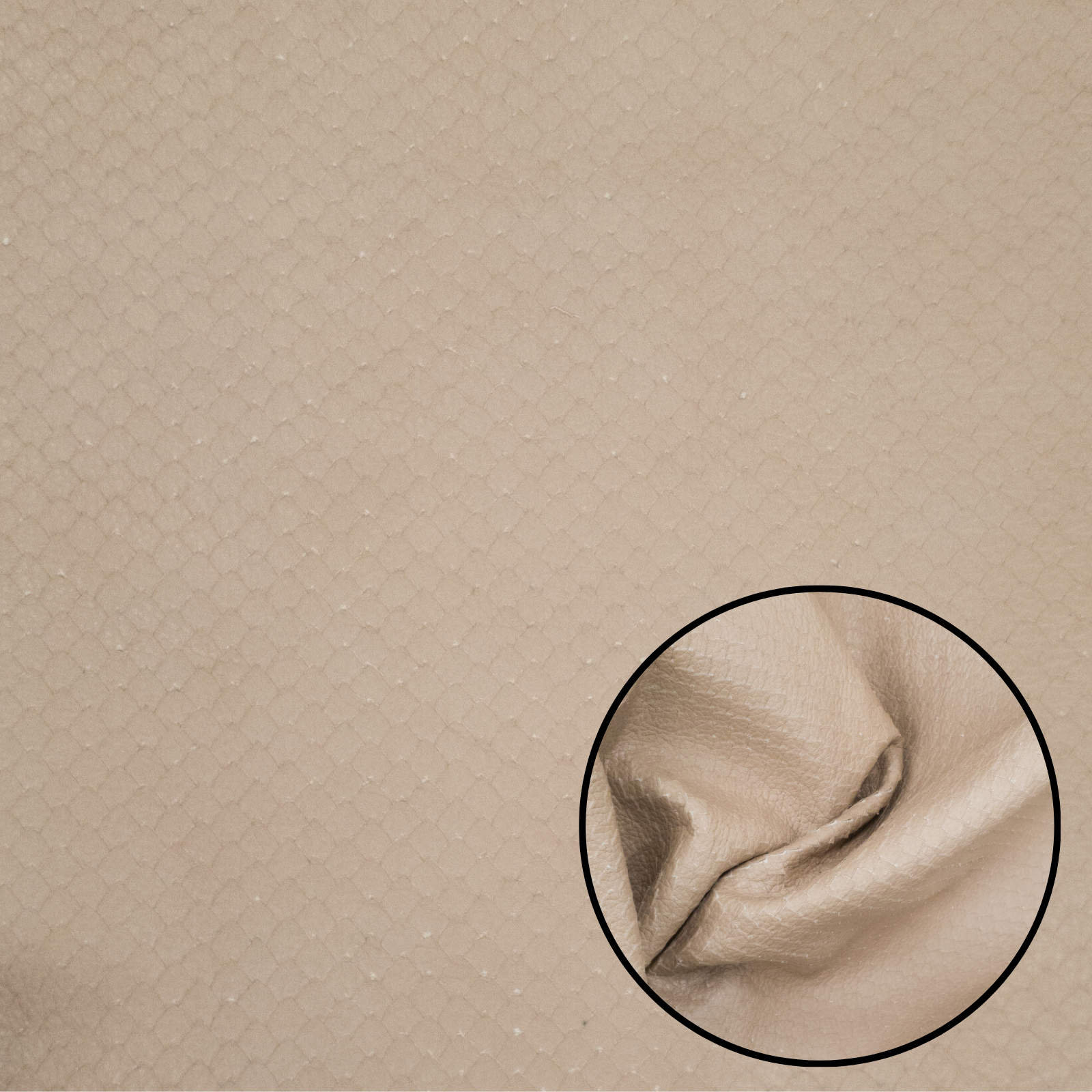 Scale Pattern Leather Pre-Cuts – 2–4 oz Fashion Leather | Limited Stock, Laser Cut Nude Scales / 4 x 6 | The Leather Guy