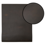 Grunge Branded Pre-cuts, 2-6 oz, Limited Stock Pre-cuts, (8"x10") Light Fish Brand Brown | The Leather Guy