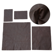 Dark Brown Cowboy Cut Pre-cuts, | The Leather Guy