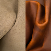 SB Foot, Light-Med Brown Non-stock, Oil Tanned Sides - Various Options, | The Leather Guy