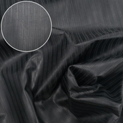 Surplus Fashion, 3-8 Sq Ft, 1-3 oz, Lamb Hides, Black Pinstripe / 5-6 | The Leather Guy
