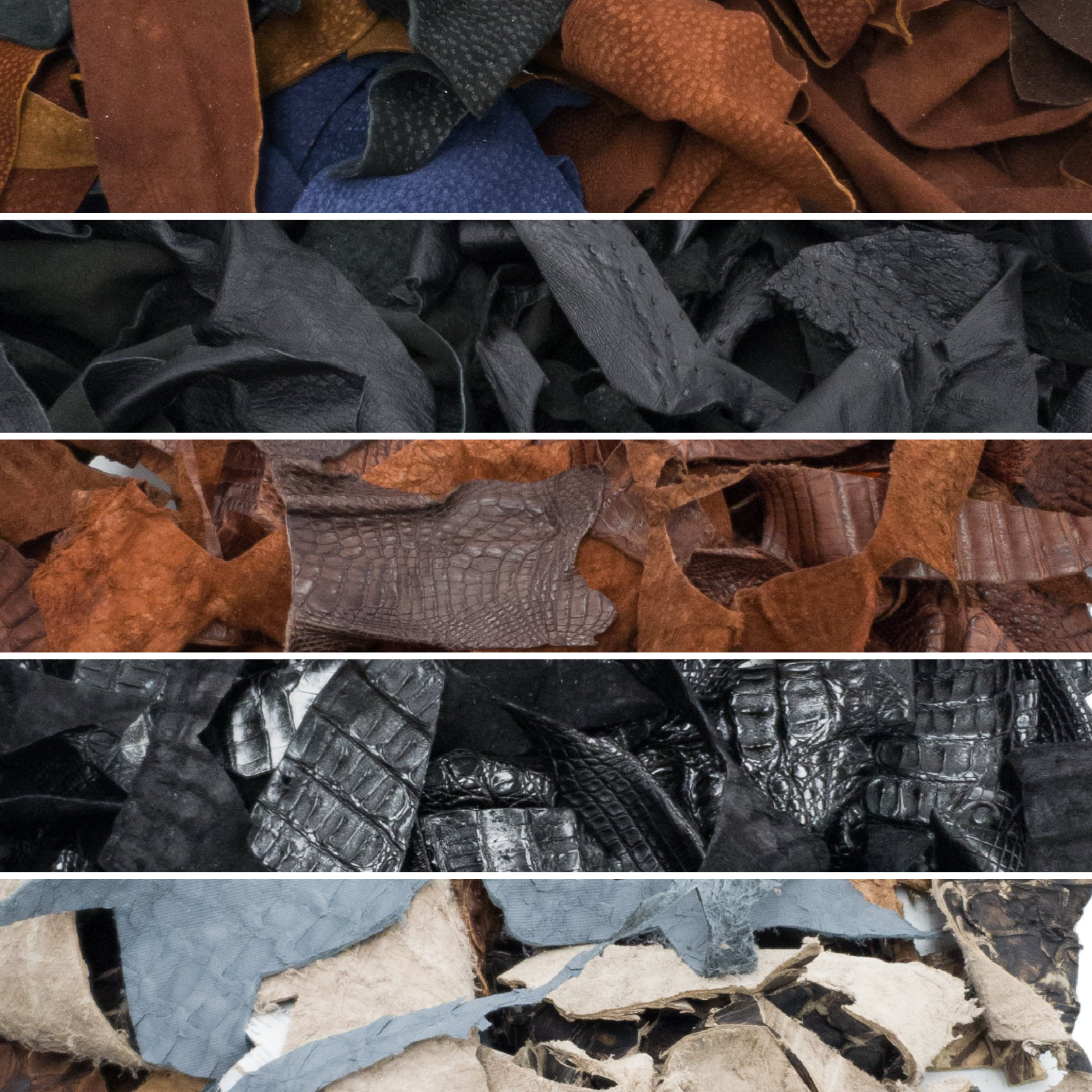 IN STORE: CYBER MONDAY EXOTIC SCRAP 3LB GRAB BAGS, | The Leather Guy