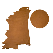 Browns, Semi-Patent Cow Handbag Leather, Sides, Warm Tan / 27-29 Sq Ft | The Leather Guy