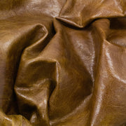 Light-Medium Brown, 2-4 oz, 3-10 Sq Ft, Upholstery Cow Project Pieces, Medium Brown 3 (2-3oz) / 7-10 Sq Ft | The Leather Guy