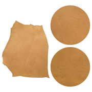 Pull-up Browns, 4-6 oz, 4-9 Sq Ft, Oil Tan Project Pieces, Grunge Light to Medium / 4-6 / Flat | The Leather Guy