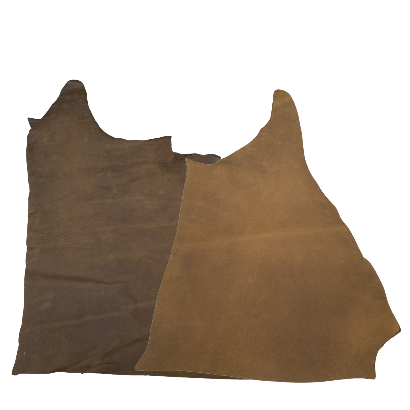 Earth Tones, 4-6 oz, 4-9 Sq Ft, Nubuck Project Pieces, Medium to Dark / 4-6 | The Leather Guy