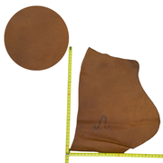 Grunge Branded Project Pieces, 5-6 oz Oil Tan, Limited Stock, 6 Sq Ft - Caramel Brown | The Leather Guy