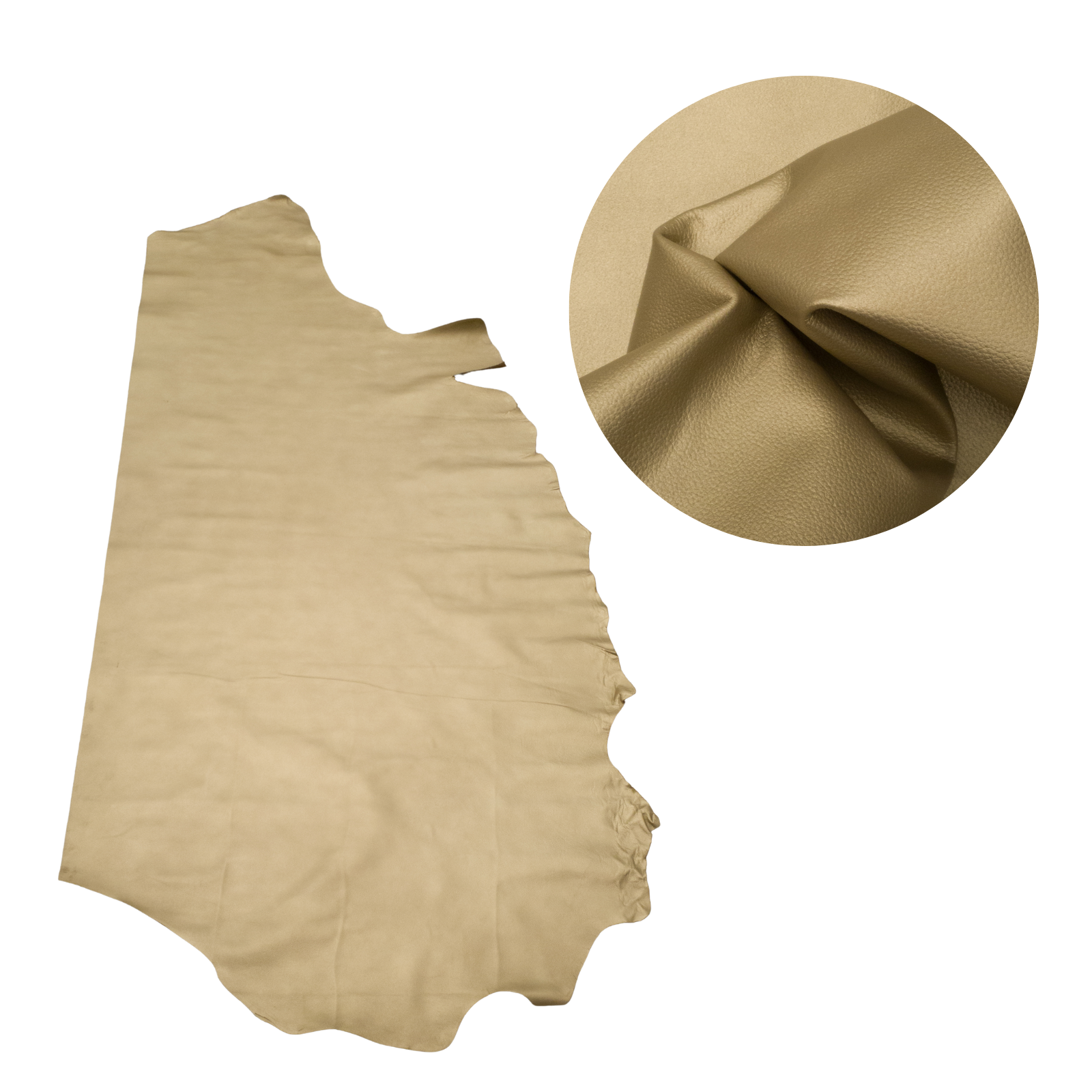 Upholstery, 12-26 Sq Ft, 2-4 oz, Cow Leather Sides, Golden Bronze / 21-23 Sq Ft | The Leather Guy