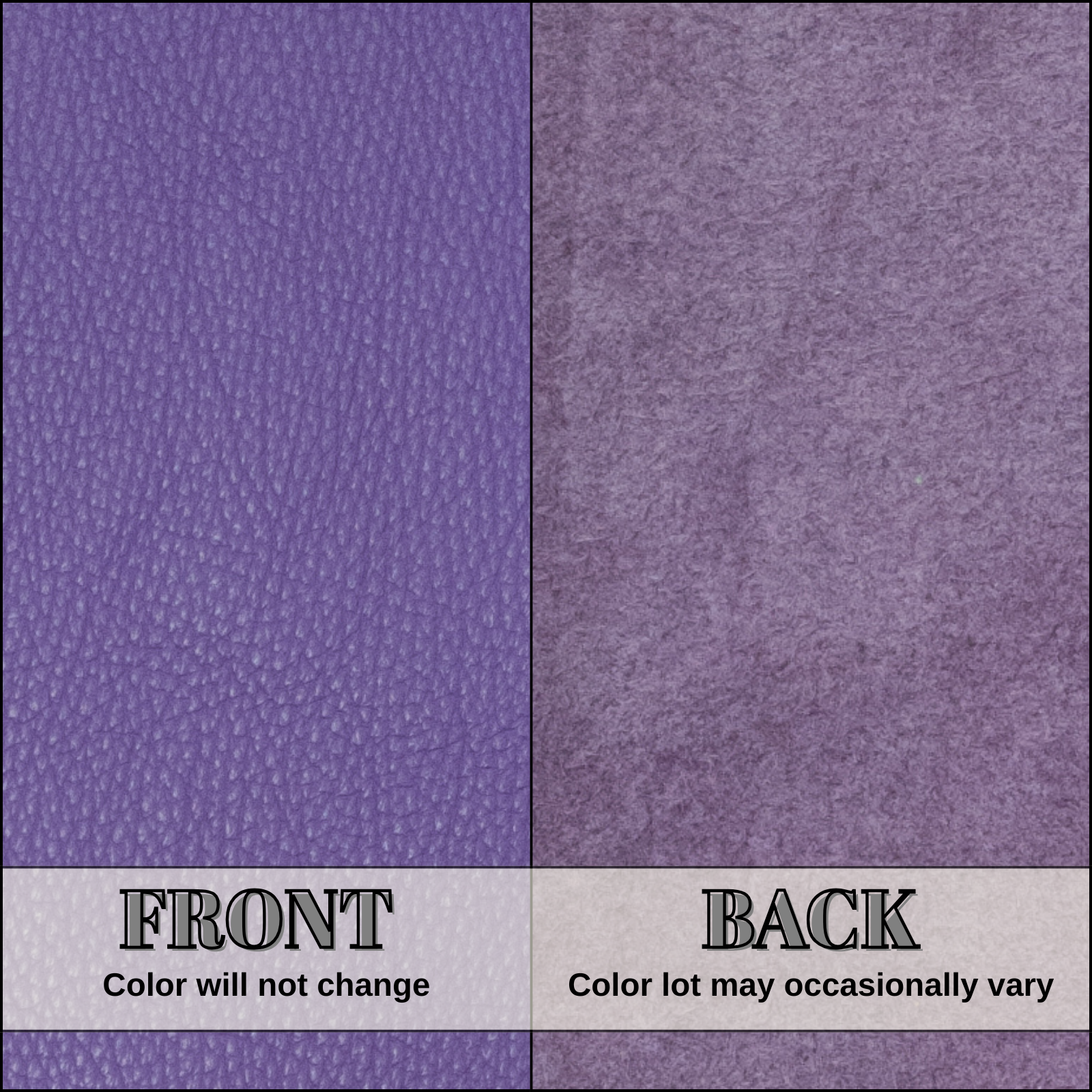 Bright Purple Cowhide Leather – Pebble Grain 3–4 oz | Viking Skol Purple, | The Leather Guy