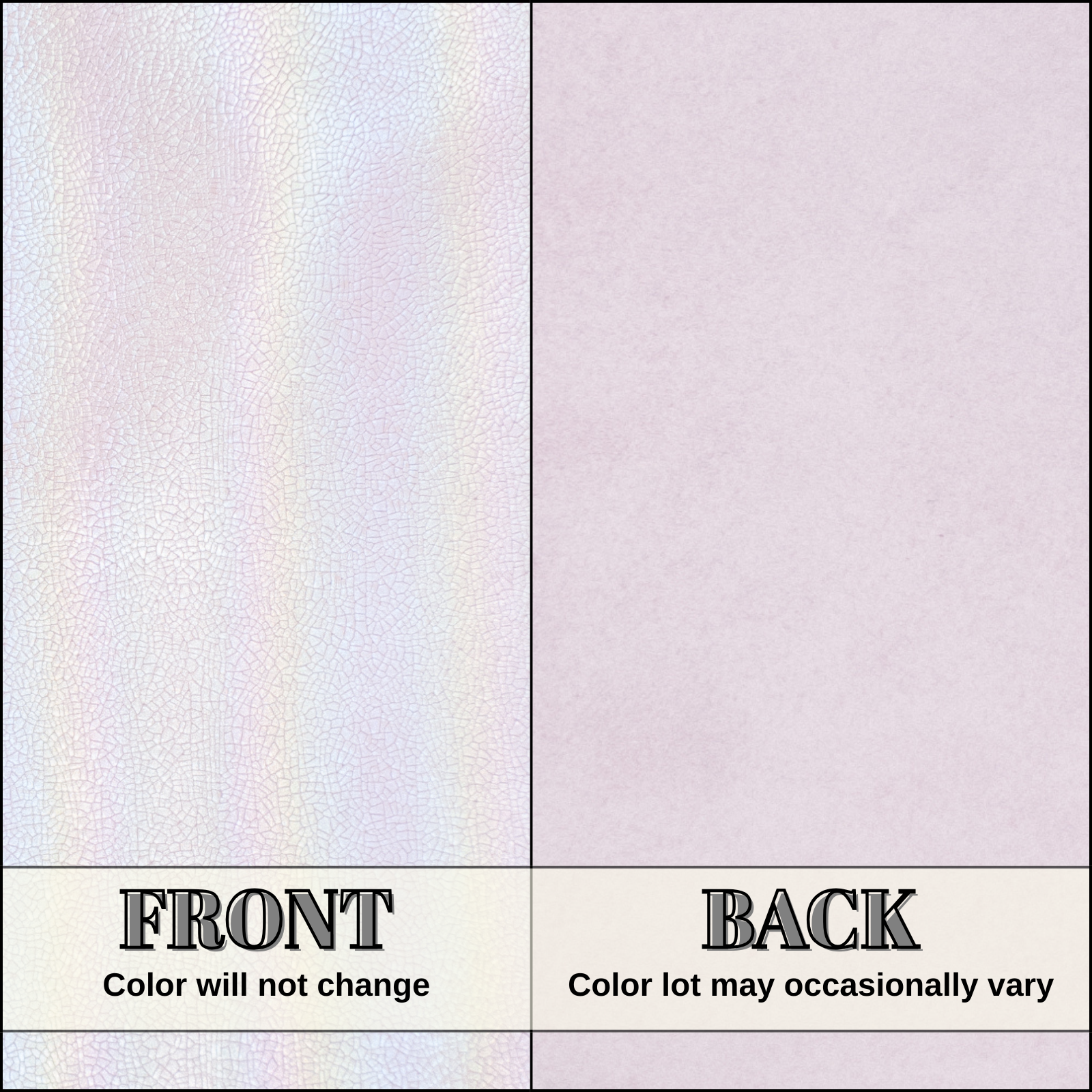 Rainbow Hologram Cowhide Leather – Embossed 3–4 oz | Wisteria Rainbow, | The Leather Guy