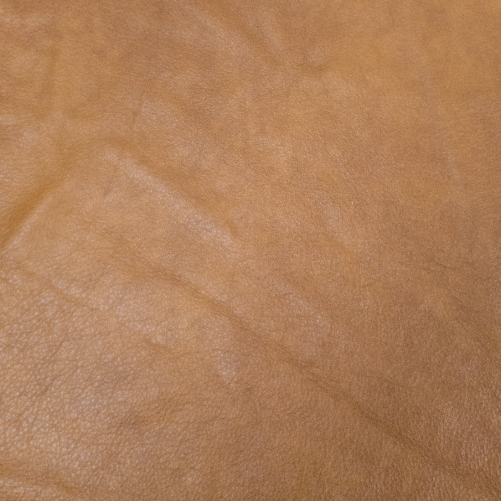 Upholstery Project Pieces Cowhide Leather – 2–4 oz Various Grain – Fits 14” & 19” Bar Stool Tops, Light-Medium Brown / 14 inches / Warm Caramel | The Leather Guy