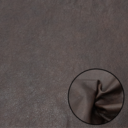 Warm Tones Cowhide Solid Color Grainy Precuts 2-4oz, Chocolate Bar / 4 x 6 | The Leather Guy