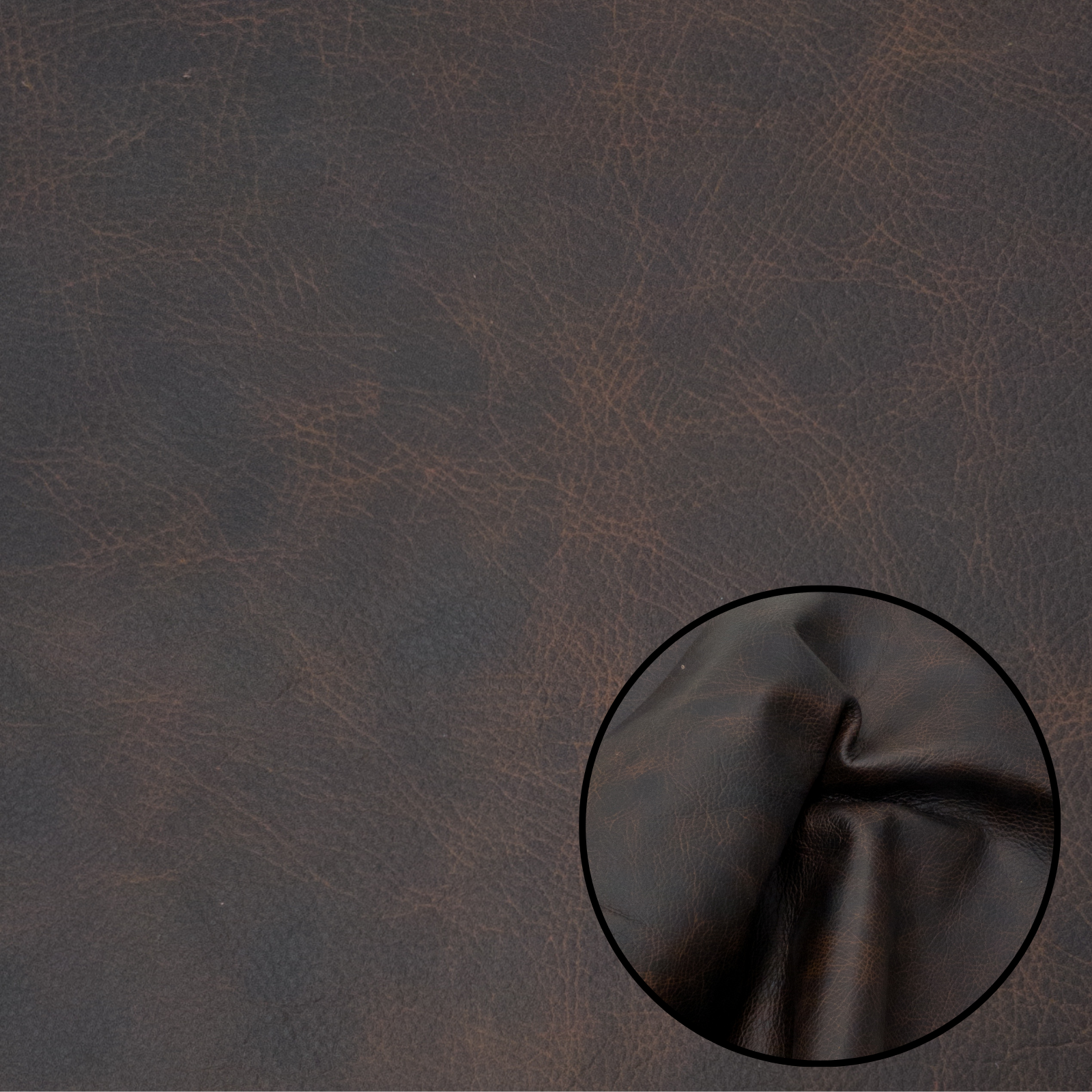 Warm Tones Cowhide Solid Color Grainy Precuts 2-4oz, Lavishing Lava Brown / 4 x 6 | The Leather Guy