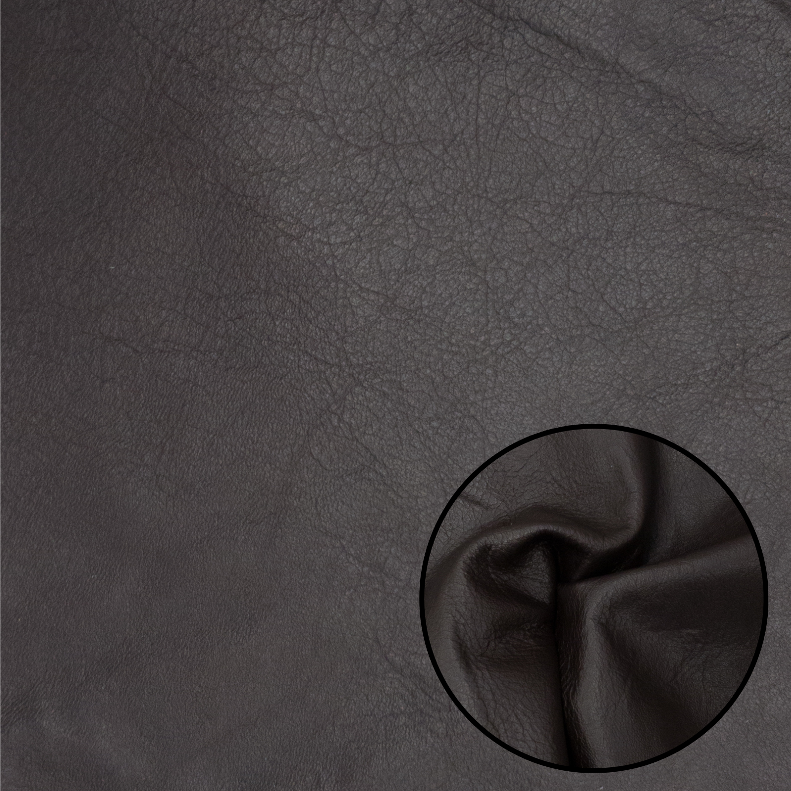 Warm Tones Cowhide Solid Color Grainy Precuts 2-4oz, Unshakeable Umber / 4 x 6 | The Leather Guy