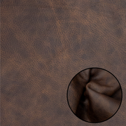 Warm Tones Cowhide Solid Color Grainy Precuts 2-4oz, Blazing Brown Bomber / 4 x 6 | The Leather Guy