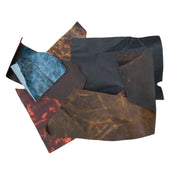Wild West Scrap, 2-4 oz, Crazy Buffalo and Longhorn 1 lb Bag,  | The Leather Guy