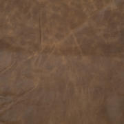 Upholstery Project Pieces Cowhide Leather – 2–4 oz Various Grain – Fits 14” & 19” Bar Stool Tops, Light-Medium Brown / 14 inches / Winter Walnut | The Leather Guy