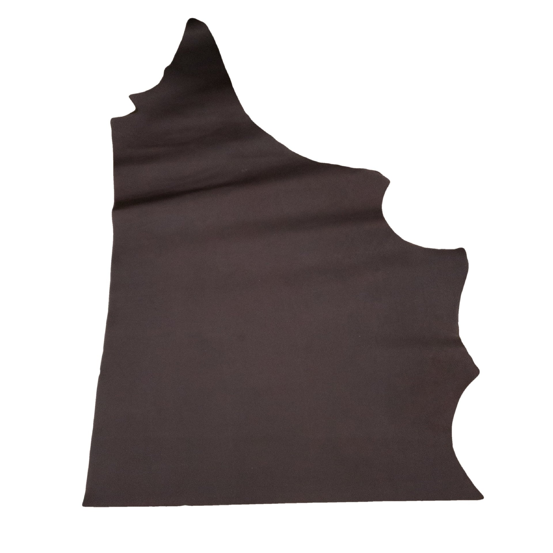 SB Foot, Med-Dark Brown Non-stock, Oil Tanned Sides & Project Pieces - Various Options, Worn Saddle (Chocolate) / Project Piece (Top) | The Leather Guy