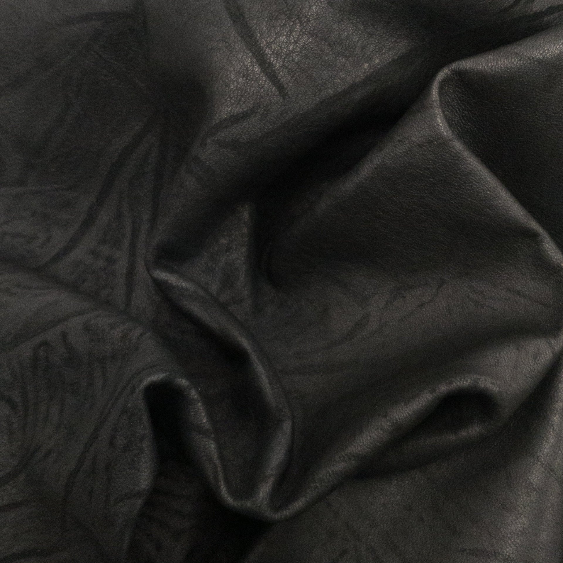 Goat Mystery Grab, 5-8 Sq Ft, 1-3 oz, Wrinkled Goat Hides, | The Leather Guy