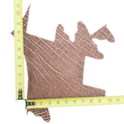 Genuine Elephant Nonstock Project Pieces, 4.5-5.5 oz, 0.5-1.5 Sq Ft, Crispy Tan / < 1 Sq Ft / Hide 3 | The Leather Guy