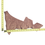 Genuine Elephant Nonstock Project Pieces, 4.5-5.5 oz, 0.5-1.5 Sq Ft, Crispy Tan / < 1 Sq Ft / Hide 4 | The Leather Guy