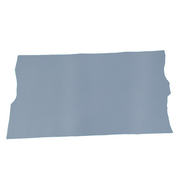 Solid Color Cowhide Handbag Leather Sides 3-4oz, Dreary Blue-Gray / Middle / 6.5-7.5 | The Leather Guy