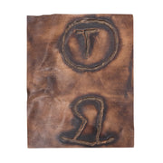 Embossed Branded Cowhide Leather Precuts, 8 x 10 / 1 | The Leather Guy