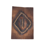 Embossed Branded Cowhide Leather Precuts, 4 x 6 / 2 | The Leather Guy