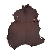 Chocolate, 3-5 oz, 5-16 SF, Colorado Buckskin Deer Hides, Economy / 5-7 / 2-3 oz | The Leather Guy