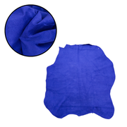 Pig Lining Leather, 12-16 Sq Ft, 1-1.5 oz, Hides, Blue / 11-12 Sq Ft | The Leather Guy