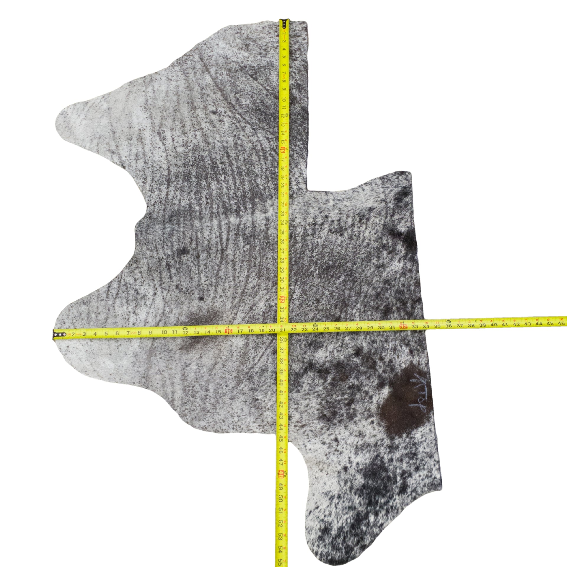 Spotted, 2-20 Sq Ft Hair-on Cowhide Project Pieces, 6 / 1 | The Leather Guy