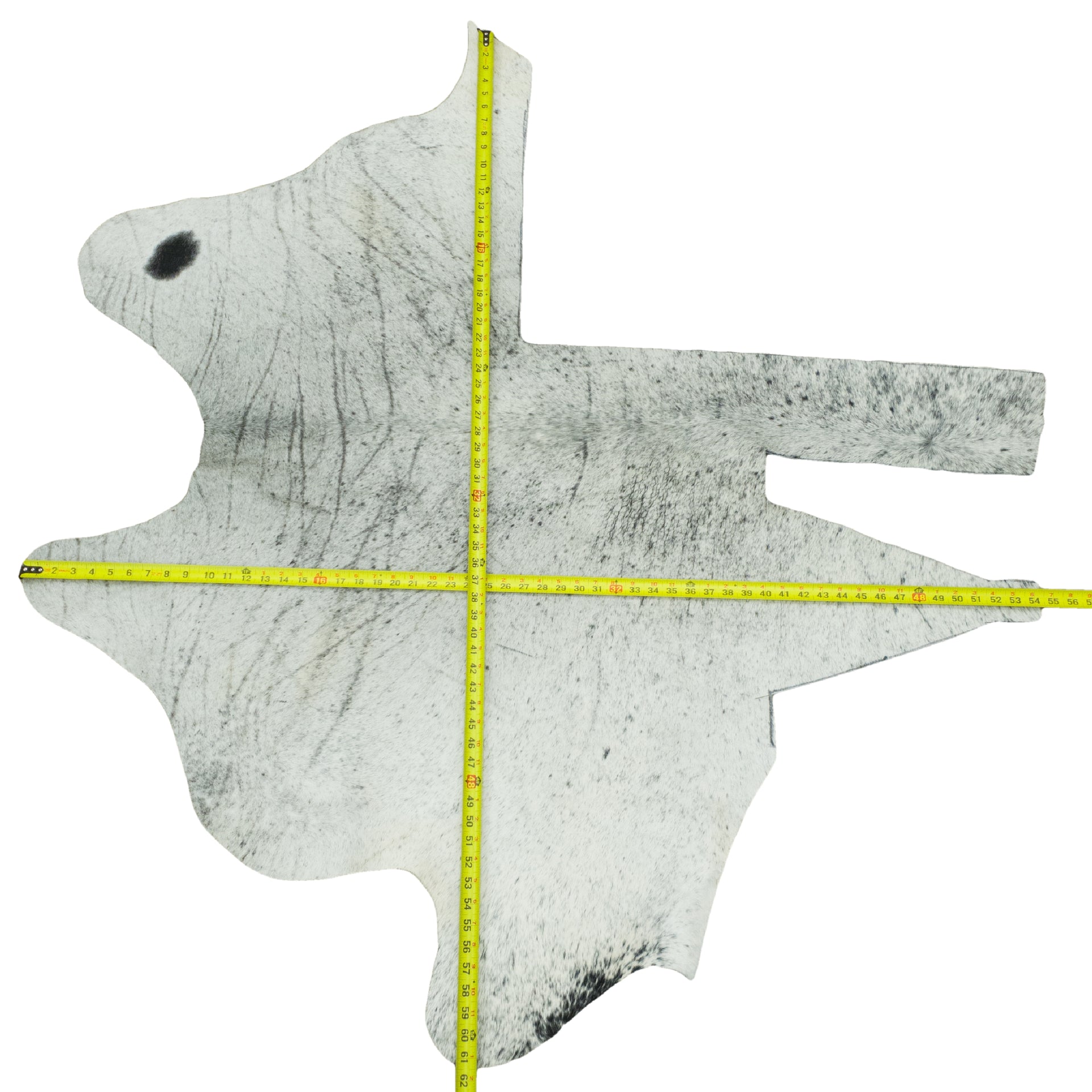 Spotted, 2-20 Sq Ft Hair-on Cowhide Project Pieces, 8 / 1 | The Leather Guy