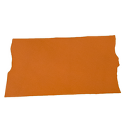 Solid Color Cowhide Handbag Leather Sides 4-5oz, Thankful Orange / Middle / 6.5-7.5 | The Leather Guy