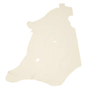 Cream Cowhide Leather – Pebble Grain 3–4 oz | Sacramento Valley Almond, Side / 21 - 23 Low-grade | The Leather Guy