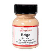 Angelus Acrylic Leather Paints, 1oz / 4oz, 1 oz / Beige | The Leather Guy