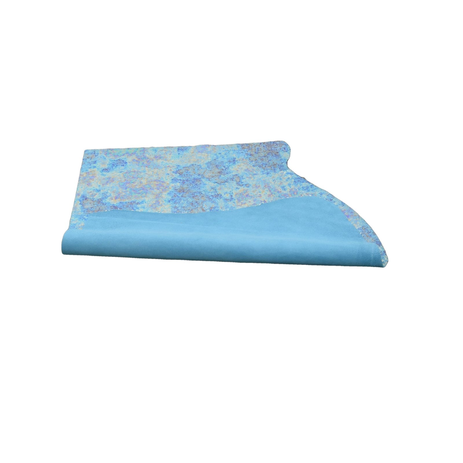 Mermaid Tears Arctic Blue 3-4 oz Cowhide Sides & Project,  | The Leather Guy