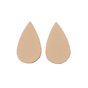 Artisan's Choice Veg Tan Die Cut Teardrop Earrings, Mini Teardrop / 3-4 oz / Small Pack - 5 Pairs / 10 Pieces | The Leather Guy