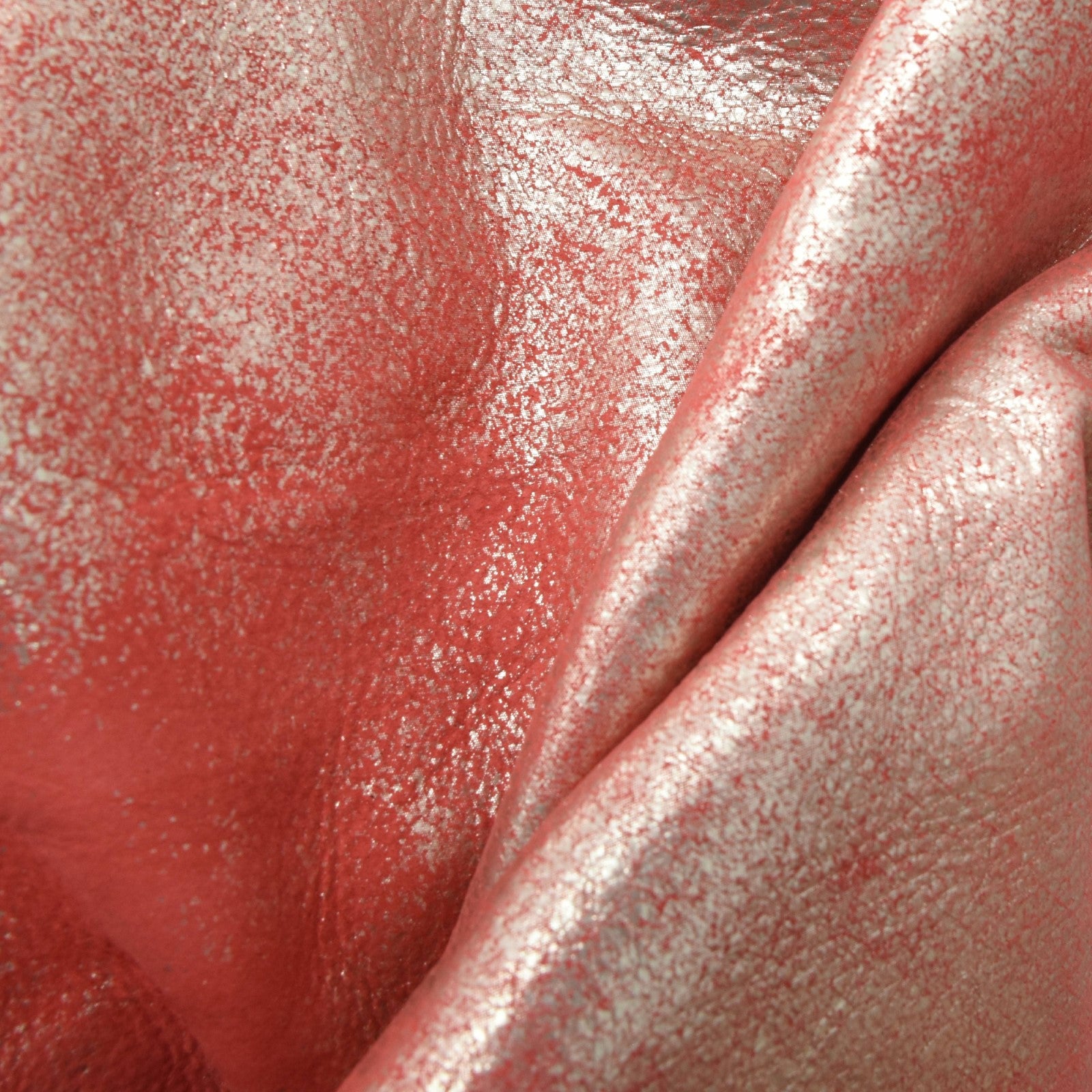 Strawberry Wine Rock N Roll 2-3 oz Leather Cow Hides,  | The Leather Guy